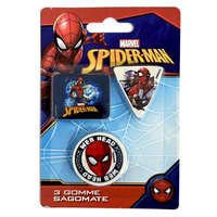 Marvel Pókember forma radír szett 3 darabos
