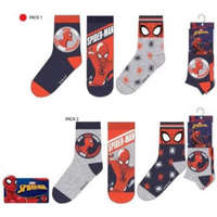 Marvel Pókember gyerek zokni 3 pár/csomag 23-34