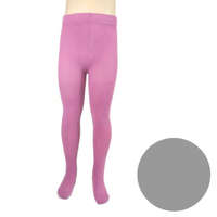 EU Világosszürke gyerek harisnya, pamut harisnyanadrág, kötött harisnya 92-98 cm