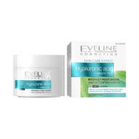 Eveline Cosmetics Eveline Arckrém 50ml Skin Care Hylarulonsav+Zöld tea Intenzív Hidratáló Nappali/Éjszakai
