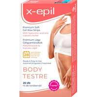 Alveola kft. X-Epil Prémium Gélgyantacsík Hialuronsavval Testre 20db
