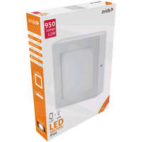 AVIDE LED FALRA SZERELHETŐ NÉGYZETES MENNYEZETI LÁMPA ALU 12W NW 4000K