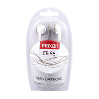 Maxell EB-98 fülhallgató - 3,5 mm jack - 120 cm - fehér( 52040wh)