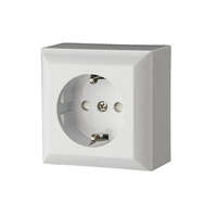 GAO FK 1-ES DUGALJ FEHÉR 250V/16A