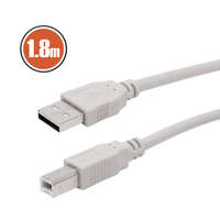 Globiz GLOBIZ USB KÁBEL 2.0, A-B DUGÓ, 1,8 M (20121)