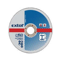 Extol Vágókorong acélhoz; 125×1,6×22,2mm,max. 12.200 ford/perc, (darabáras, de csak ötösével rendelhető)
