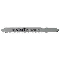 Extol EXTOL PREMIUM DEKOPÍRLAP FÉMRE, 5DB, BOSCH BEFOGÁS, HSS; 51X8X1, 5MM, 1, 2MM FOGTÁV, MART, HULLÁMOSÍTOTT FOGAK, EGYENES VÁGÁS, ACÉLLEMEZ (8805401)