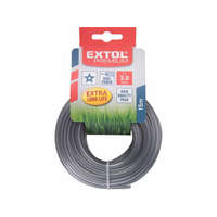 Extol Extol damil szegélynyíró géphez 3,0 mm, négyszög keresztmetszetű, fekete közép/dual power, 15m