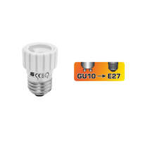 SomogyiElektronic HOME GU10/E27 FOGLALAT ÁTALAKÍTÓ ADAPTER