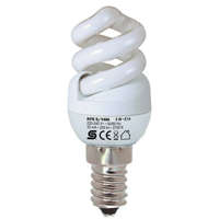 SomogyiElektronic ENERGIATAKARÉKOS IZZÓ, SPIRÁL, 5W, E14, MELEGFEHÉR (KFS 5/14M)