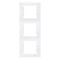 SchneiderElectric SEDNA HÁRMAS KERET, FÜGGŐLEGES, FEHÉR (SDN5801321)