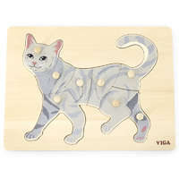 Viga Viga montessori cicás fogantyús puzzle