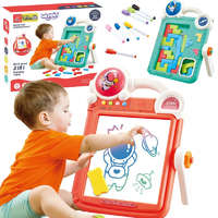 Woopie! Toys Woopie 2 az 1-ben interaktív tetris és rajztábla (narancssárga)
