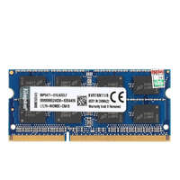 Kingston, Samsung, Ramaxel, Micron, Hynix, HyperX, HP, Crucial, CSX 8GB DDR3L 1600MHz low voltage (1,35V) laptop memória