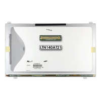 Samsung Gyári új fényes 14.0' HD (1366x768) LED Slim kijelző (csatlakozó: 40 pin - bal) LTN140AT21-001