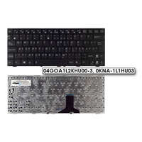 Asus Asus EEEPC 1005PE, 1005PR,1008P MAGYAR fekete laptop billentyűzet, 90R-OA214K2H00Q