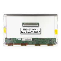 Hannstar Gyári új fényes 12.1' HD (1366x768) LED kijelző (csatlakozó: 30 pin - jobb) HSD121PHW1