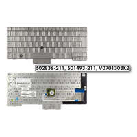 HP HP EliteBook 2730p gyári új ezüst magyar billentyűzet (454696-211, 502836-211)
