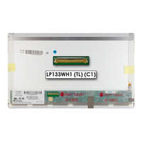 LG Gyári új fényes 13.3' HD (1366x768) LED kijelző (csatlakozó: 40 pin - bal) LP133WH1-TLC1