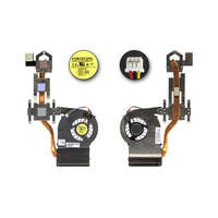 Forcecon Dell Inspiron 1750 gyári új hűtő ventilátor egység, beszerelési lehetőséggel, (RJNY4, DFS531205MC0T)