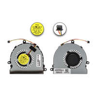 FCN HP 250 G3, 255 G3, Dell Inspiron 3521, 5521 gyári új hűtő ventilátor (3pin), beszerelési lehetőséggel, (753894-001, 074X7K)
