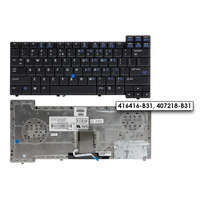 HP HP Compaq nc8430, nx8410, nx8420, nw8440 gyári új nemzetközi angol billentyűzet (416416-B31, 407218-B31)