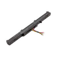 Laptophardware Asus X450JB, X550ZA, X750JN, X751LA helyettesítő új 4 cellás 2200mAh akkumulátor (A41-X550E, 0B110-00220000)