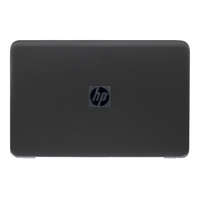 HP HP 250 G4, 255 G4 gyári új matt fekete LCD hátlap (814616-001)