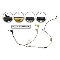 Asus Asus U38N gyári új LCD kábel (1422-01B500035040)