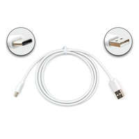 Samsung Samsung Gyári Galaxy S8, S9, S10, S20, S21, S22, S23, S24 USB to USB-C (Type-C) adat, töltőkábel kábel 1,2m, fehér (EP-DN930CWE)