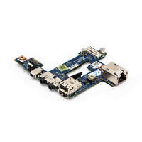 Dell Dell Latitude E6500, Precision M4400 gyári új USB/Firewire/Lan/Audio és bekapcsoló panel (LS-4051P)