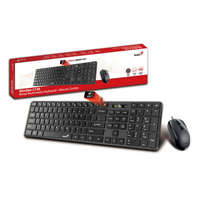 Genius Genius Slimstar C126 fekete USB magyar billentyűzet + egér szett (31330007404)