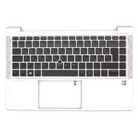 HP HP EliteBook 840 G7 gyári új MAGYAR, háttér-világításos szürke-fekete billentyűzet modul trackpointtal (M07091-211)