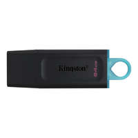 Kingston Kingston Technology DataTraveler Exodia USB pendrive 64GB 3.2 Gen 1 fekete-kékeszöld (DTX/64GB)
