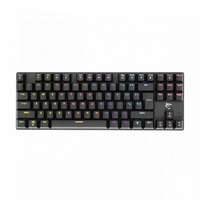White Shark White Shark COMMANDOS RGB világítós magyar kiosztású MECHANIKUS fekete gamer billentyűzet, piros kapcsolók (GK-2106B/R-HU)
