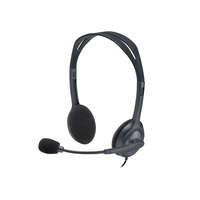 Logitech Logitech H111 Sztereó Headset - Fejhallgató Mikrofonnal (981-000593)