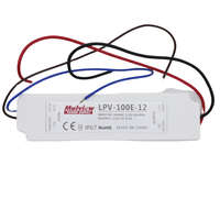 Mulview Vízálló LED -fémházas- tápegység 12V 8.5A 102W IP67, Mulview (LPV-100E-12)