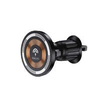 Jellico Apple iPhone-hoz 15W Autós MagSafe Vezeték Nélküli Gyorstöltő és Telefon Tartó + 1m USB kábel