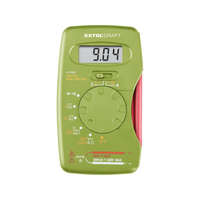 Extol EXTOL® Digitális multiméter; Amper-Volt-Ohm-Dióda mérő, hangjelző funkcióval, CE, 1 db 9V elemmel (417400)