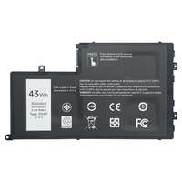 Dell Dell Inspiron 5442, 5547, 5542, 5548 helyettesítő új 3 cellás 3700mAh 43Wh akkumulátor (TYPE TRHFF)