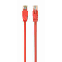 Gembird 0,25m rövid CAT5e piros UTP Patch kábel