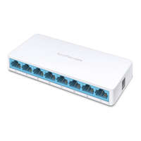 Mercusys Mercusys fehér 8 portos 10/100Mbps Asztali Switch (MS108)
