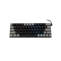 White Shark White Shark WAKIZASHI 2 fekete/szürke MAGYAR kiosztású mechanikus gamer billentyűzet, piros kapcsolók (GK-002113V2-B-G/R-HU)