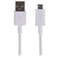 Samsung Samsung Gyári USB (apa) - Micro-USB (apa) 1,5m összekötő, adat és töltő kábel, fehér (ECB-DU4EWE)