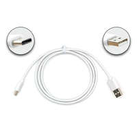 Samsung Samsung Gyári Galaxy S8, S9, S10, S20, S21, S22, S23, S24 USB to USB-C (Type-C) adat, töltőkábel kábel 1m, fehér (EP-DG970BWE)
