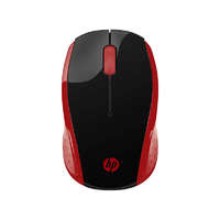 HP HP Wireless Mouse 200 fekete-piros vezeték nélküli optikai egér (2HU82AA)