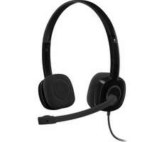 Logitech Logitech H151 Sztereó Headset - Fejhallgató Mikrofonnal (981-000589)