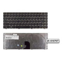 Lenovo Lenovo IdeaPad Z360, Z360A, Z360G, Z360P gyári új US Angol ezüst keretes billentyűzet, 25-010707