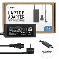 xBase HP Elite X2 1012 G1 20V 3.25A / 15V 4.33A / 12V 5A / 9V 3A / 5V 3A (65W) USB-C (Type-C) laptop töltő