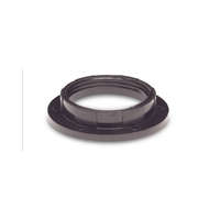  Rögzítő Gyűrű E27 Műanyag Foglalathoz (Fekete)